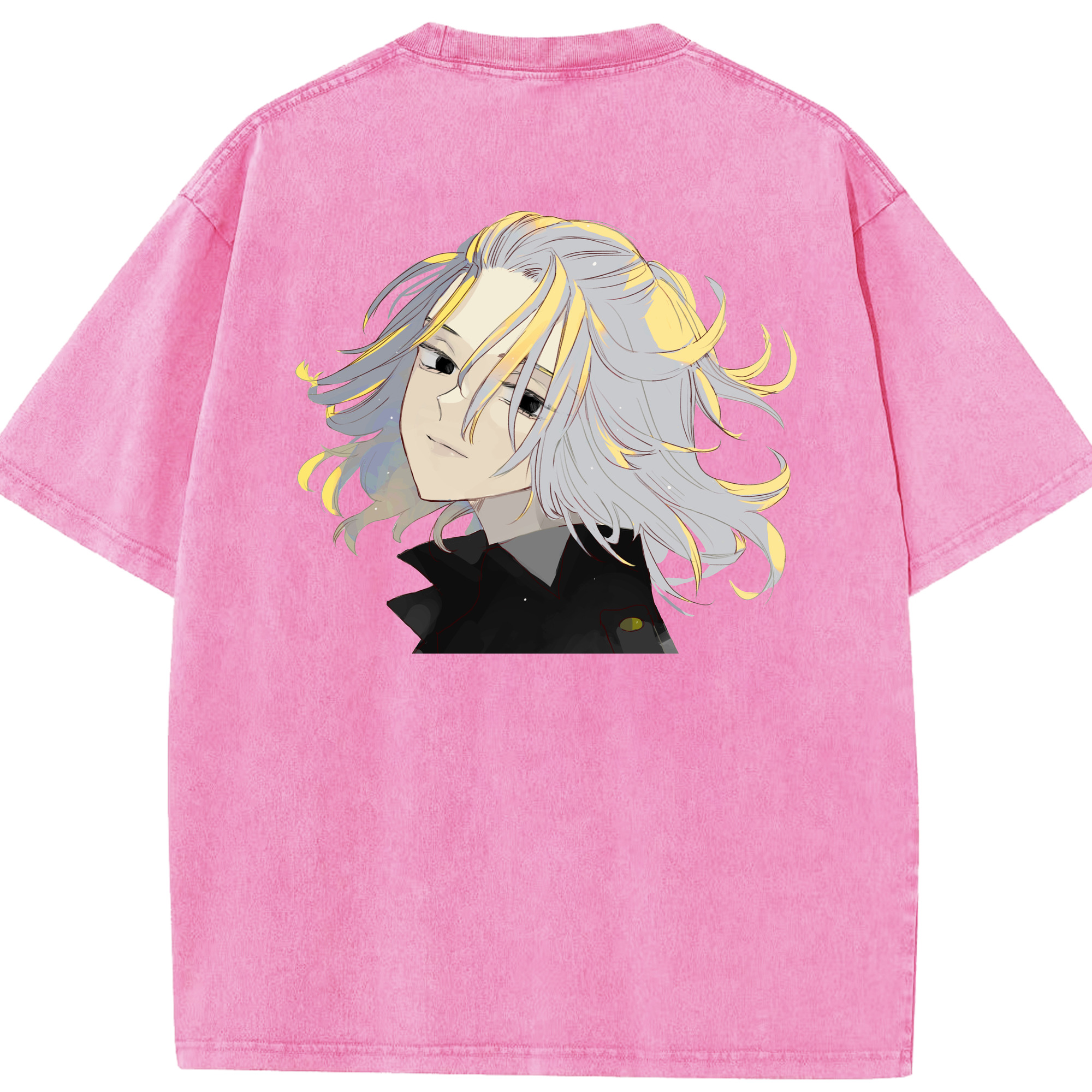 （画像用） 東京リベンジャーズ Tokyo Revengers 綿100% ヴィンテージ風 半袖Tシャツ（背面プリント）
